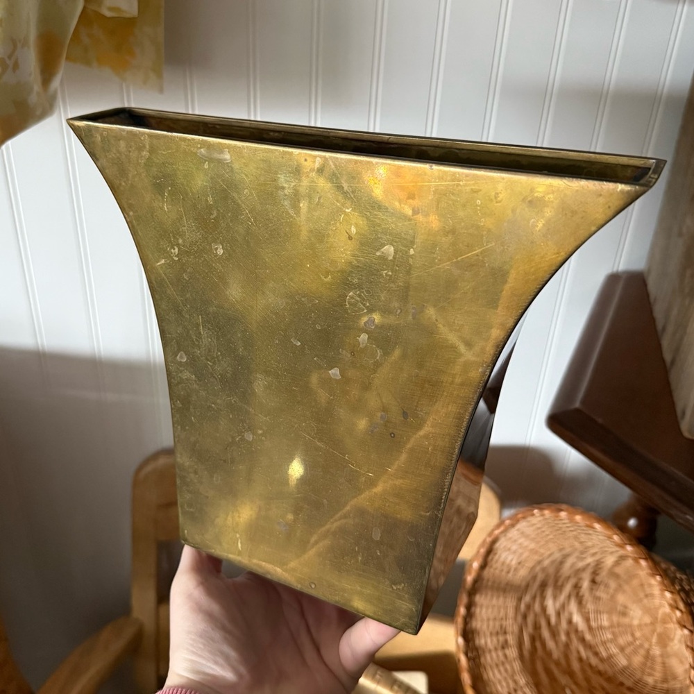 Very Large & Unique Brass Vessel